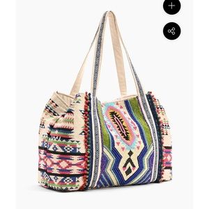 NWT America & Beyond Beaded Tote
